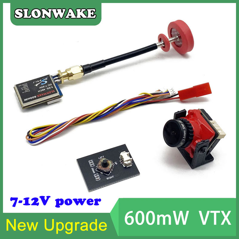 Fpv Drone Camera - 5.8 グラム 48CH 600mW 調整可能な VTX-CAM