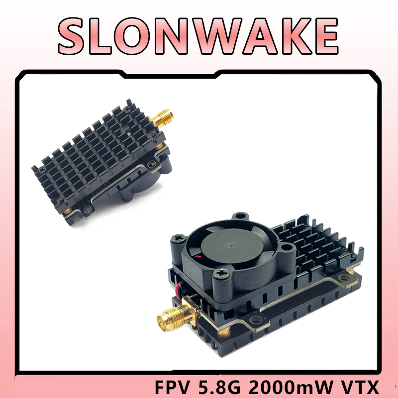 Fpv Drone Transmitter - SLONWAKE 5.8GHz 48CH 2000mW ハイパワー 20Km+