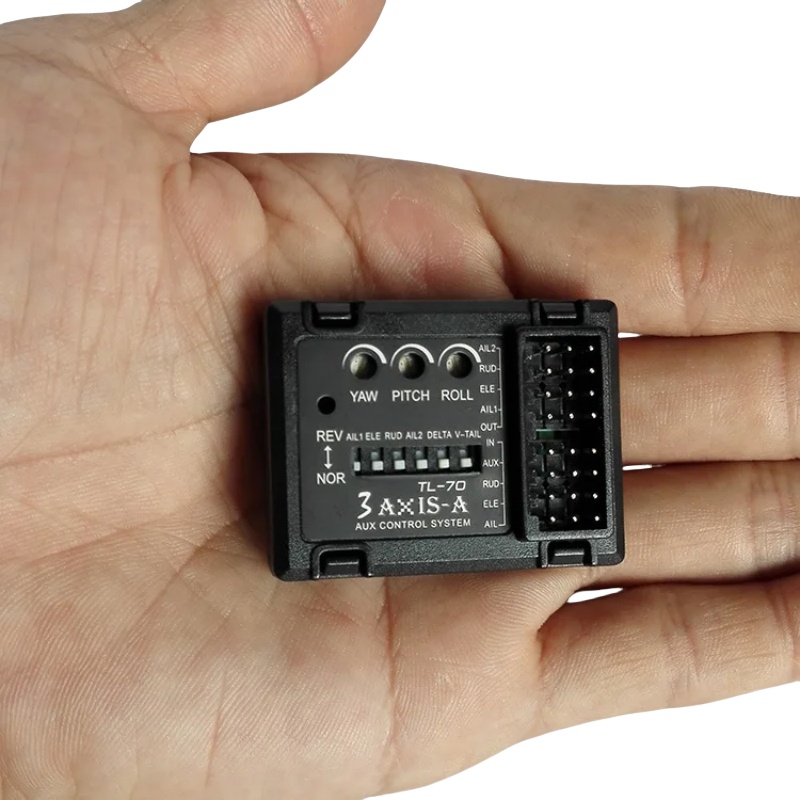 Fpv Drone Battery - 3軸ジャイロフライトコントローラーTL70オートバランススタビライザー、RC固定翼機、デルタ翼、Vテール、FPVドローン、ヘリコプター用