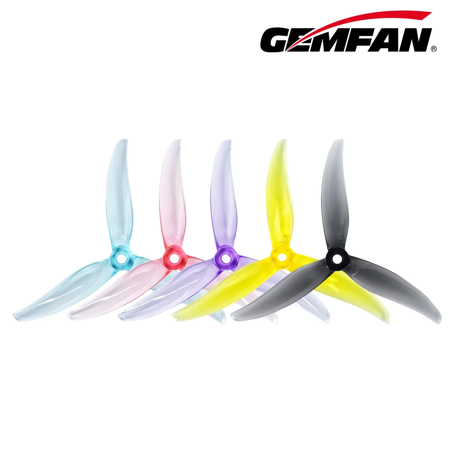 Fpv Drone Motor - 12ペア Gemfan 5129.2 MinJae 3ブレードPCプロペラ -