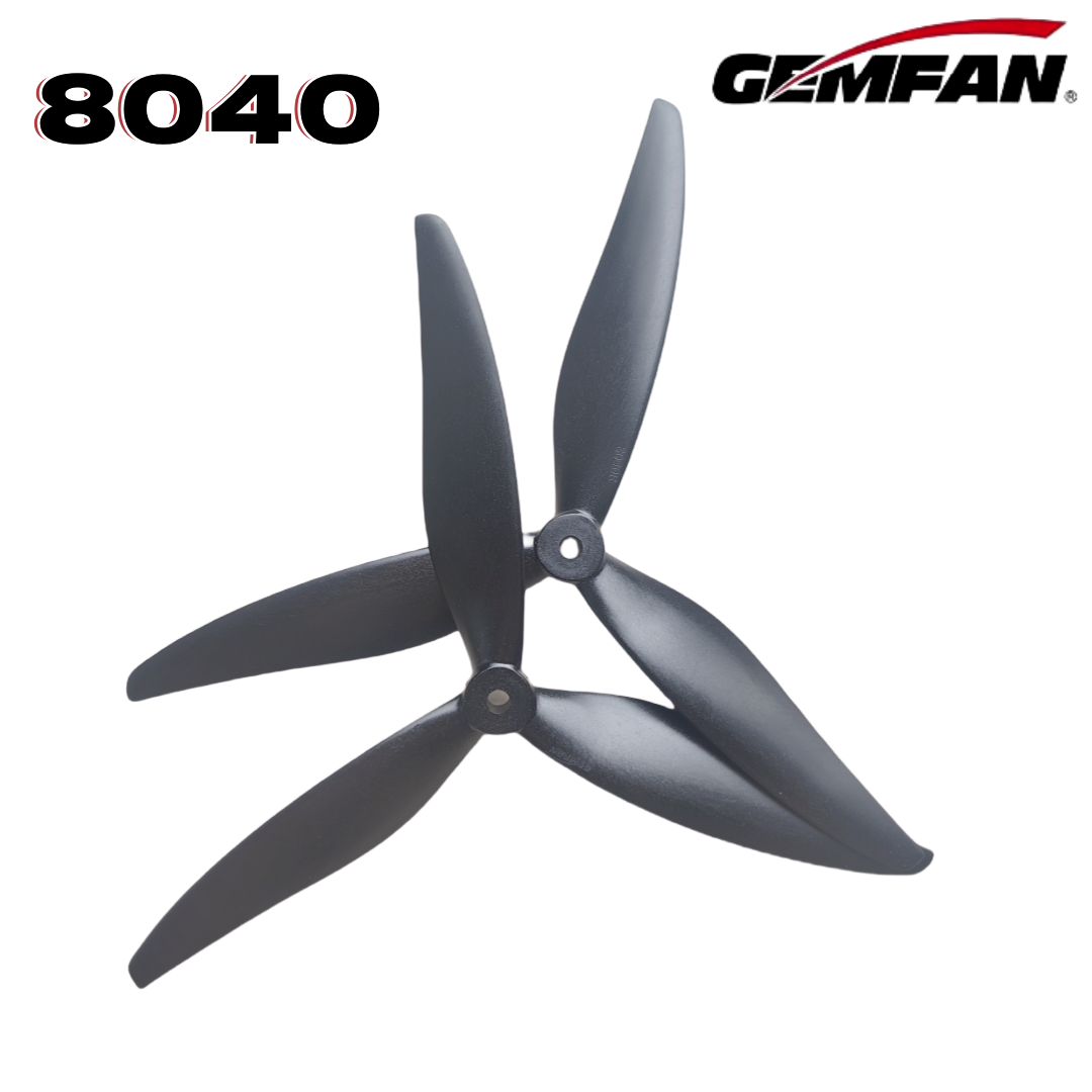 Fpv Drone Propeller - Gemfan 8040 8X4X3 3枚羽 8インチプロペラ RC撮影ドローン