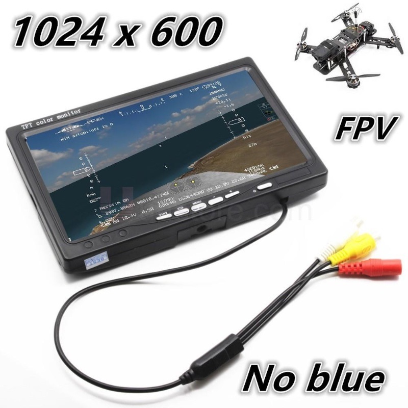 Fpv Drone Goggles - FPVKING NO blue 7インチ LCDカラー 1024*600