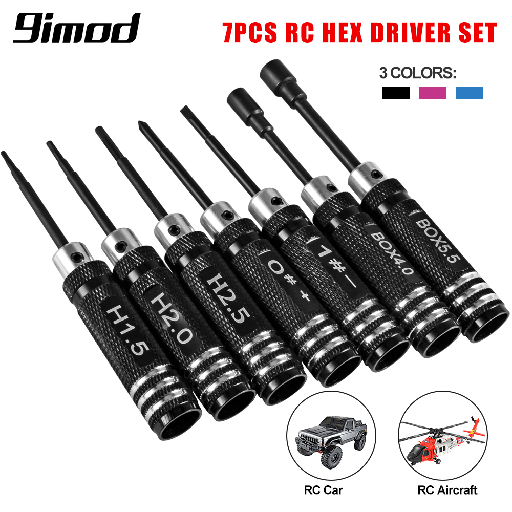 Fpv Drone Tool Kit - 9IMOD RC 六角ドライバーセット金属ドライバーツール六角レンチセット RC 修復ツールキット RC
