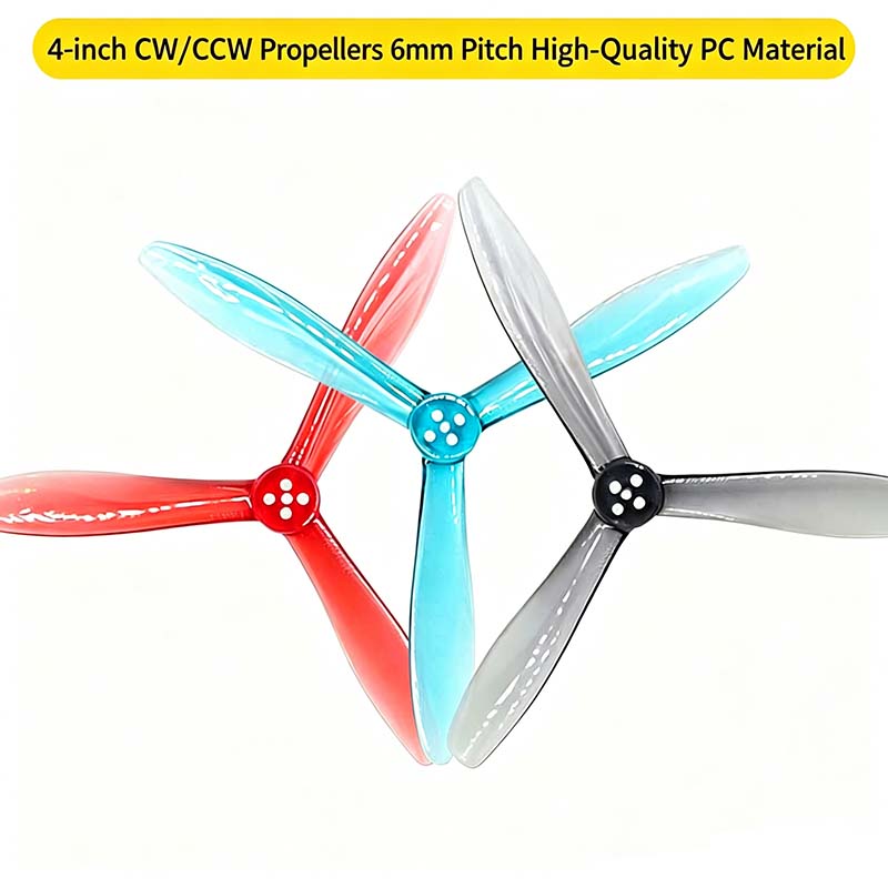 TMOTOR T4944 4インチ 4ブレード フォワード/ - Fpv Drone Propeller のレビューと価格