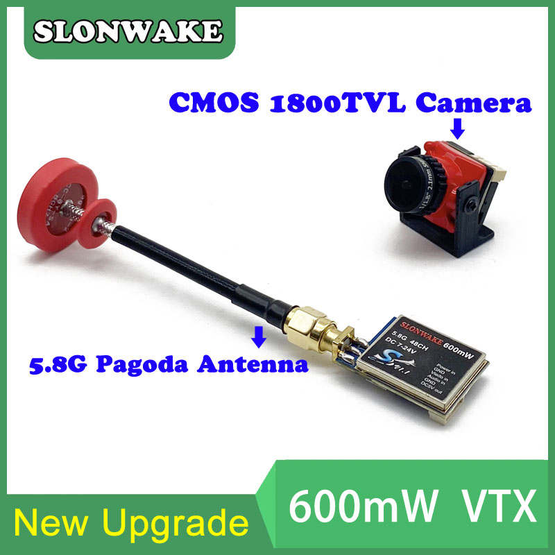 すぐに使える5.8G 48CH 600mWビデオ送信機とCm - Fpv Drone Camera のレビューと価格