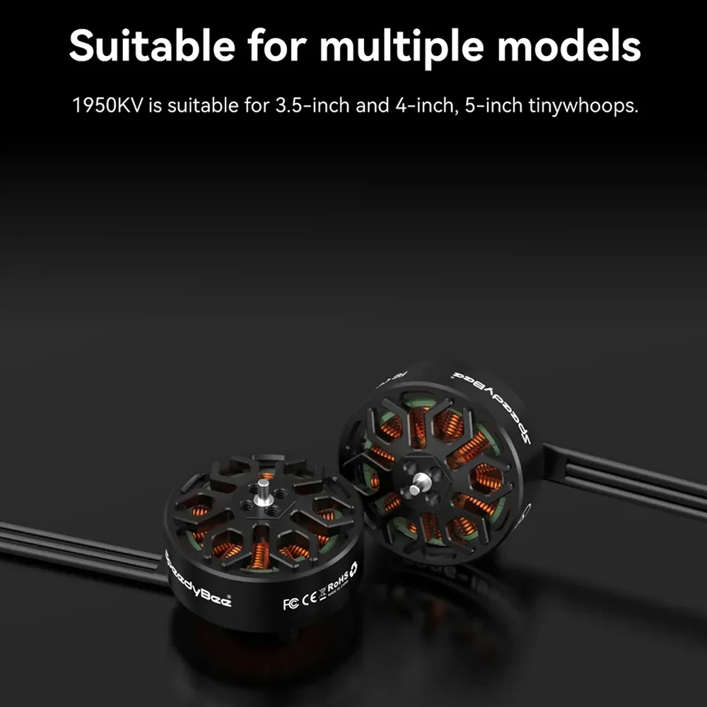 SpeedyBee 2006 1950KV ブラシレスモータ - Fpv Drone Goggles のレビューと価格