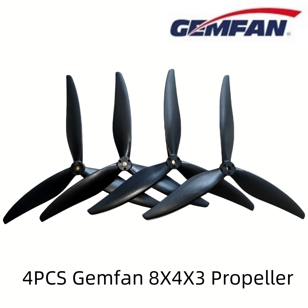 4 個 Gemfan 8040 8X4X3 3 ブレード 8 - Fpv Drone Propeller のレビューと価格